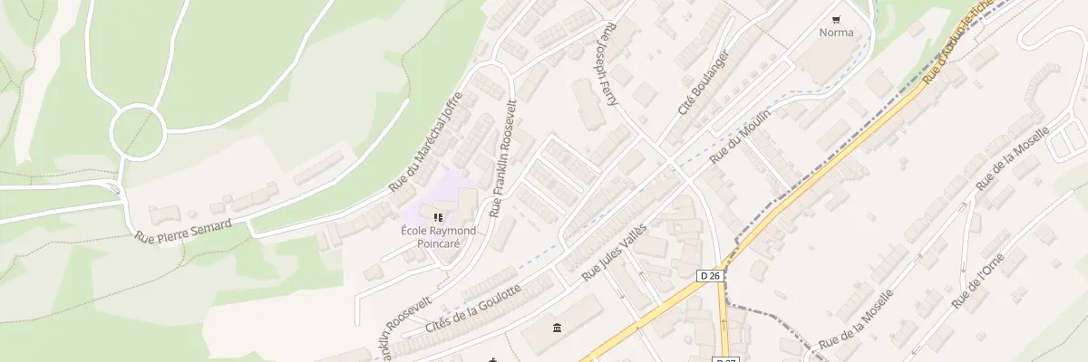 Plan du 30 Rue Cites St Ernest à Villerupt