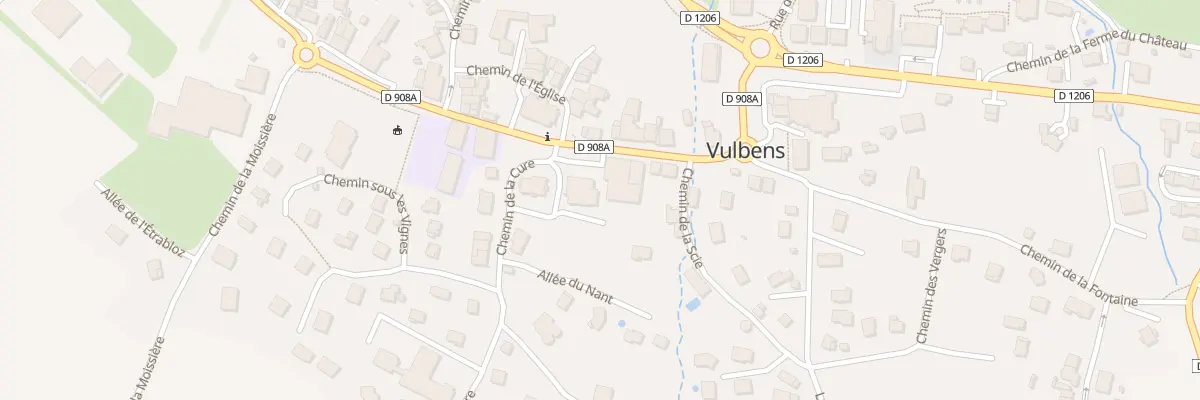 Plan du 19 Che de la Cure à Vulbens