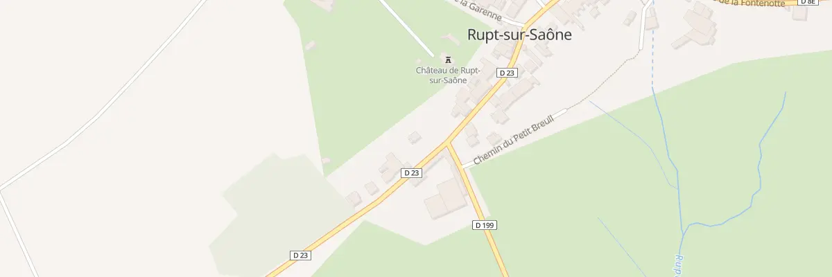 Plan du 16 Rue du Paquis à Rupt-sur-Saône