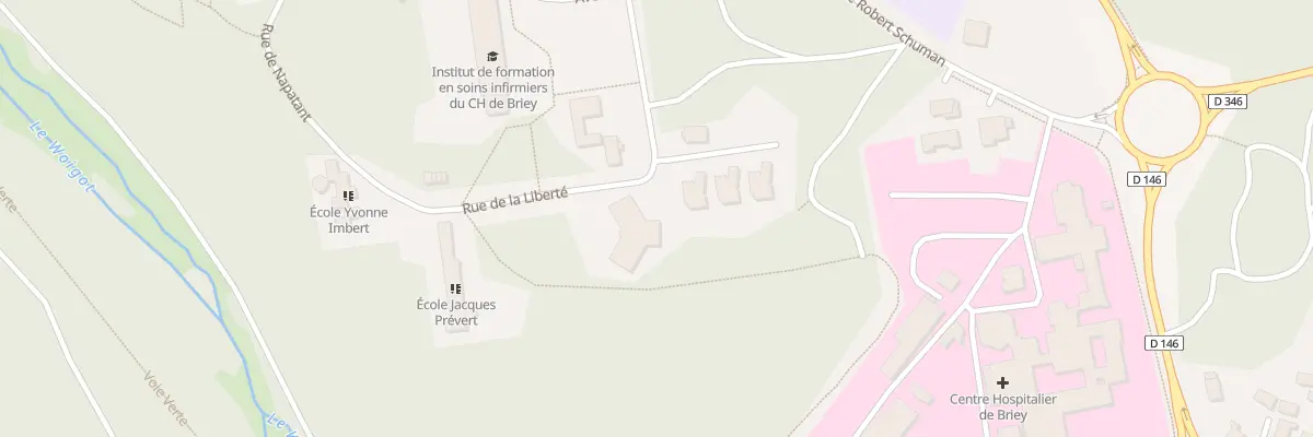 Plan du 3 Rue de la Liberte à Val de Briey