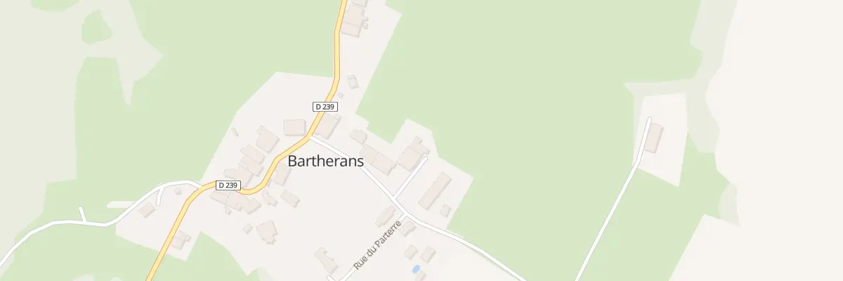 Plan du 3 Imp des Noyers à Bartherans