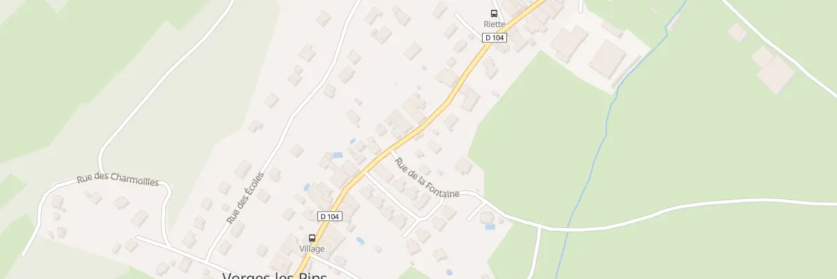 Plan du 26 Gr Grande Rue à Vorges-les-Pins