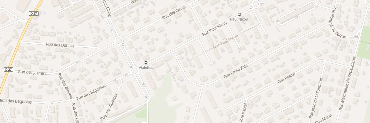 Plan du 1 Rue Emile Zola à Villerupt
