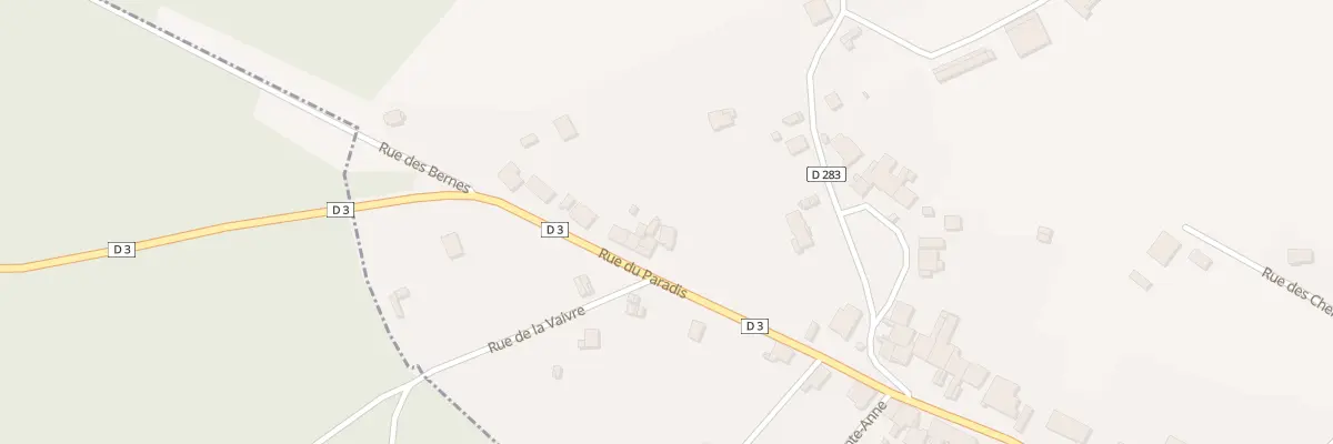 Plan du 58 Rue du Paradis à La Neuvelle-lès-Scey
