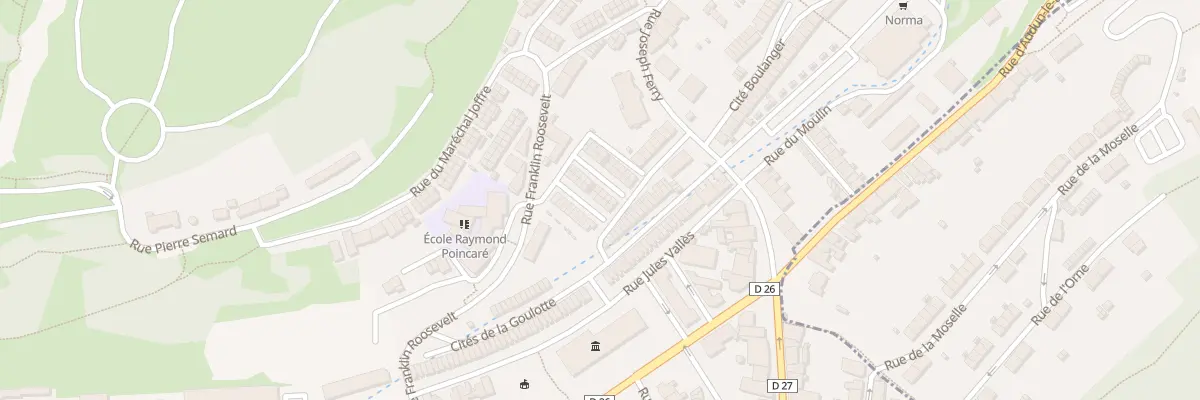 Plan du 24 Rue Cites St Ernest à Villerupt