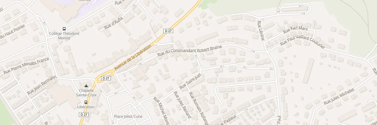 Plan du 23 Rue du Commandant Braine à Villerupt