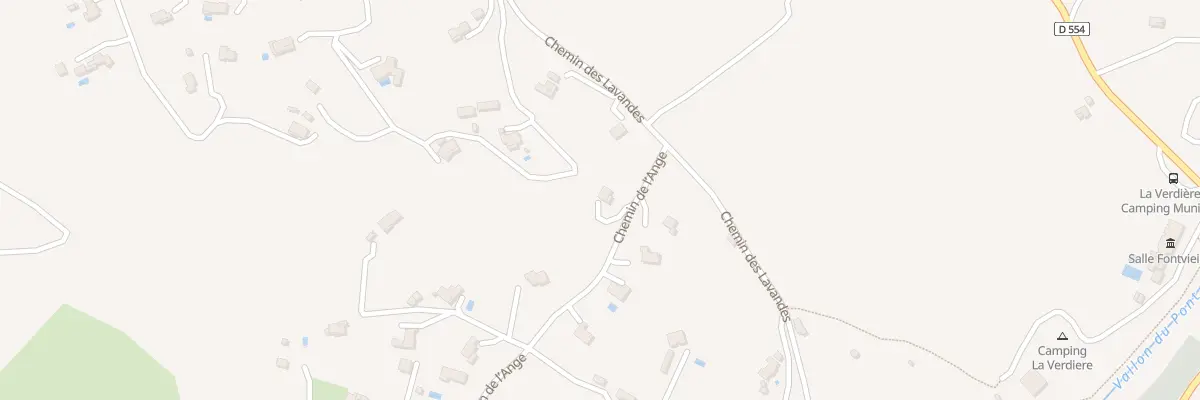 Plan du 6186 Mollières à La Verdière
