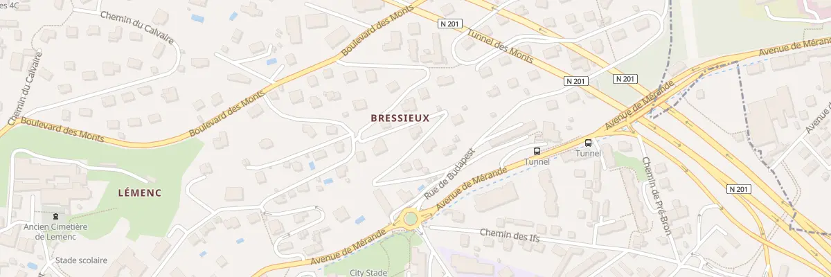 Plan du 337 Rue Bonne de Bourbon à Chambéry