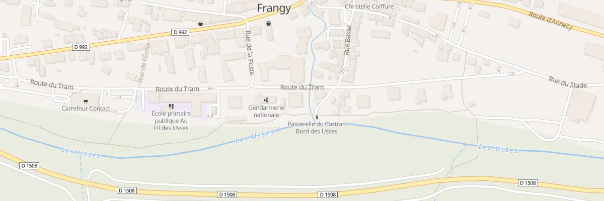 Plan du 530B Rte du Tram à Frangy