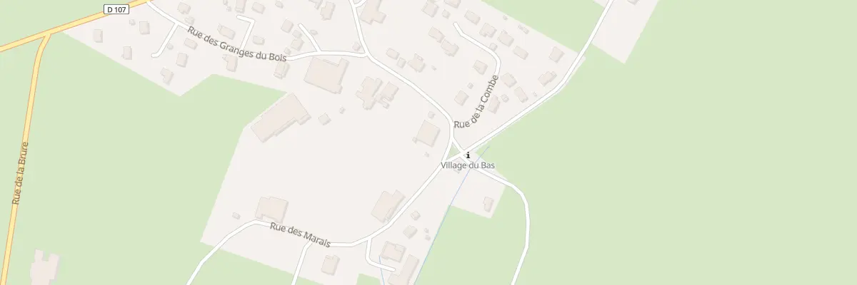 Plan du 12 Rue du Village du Bas à Andelot-en-Montagne