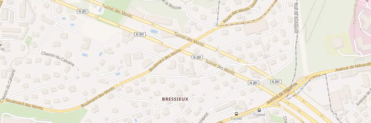 Plan du 39 Rue de Budapest à Chambéry
