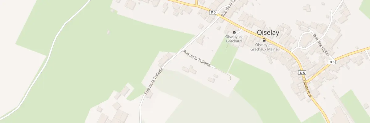 Plan du 5 Rue de la Tuilerie à Oiselay-et-Grachaux