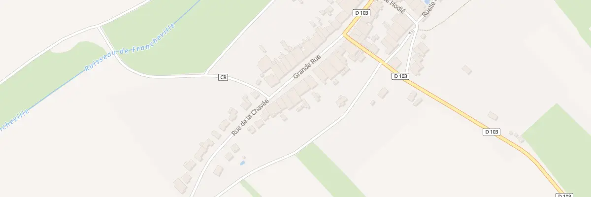 Plan du 37 Gr Grande Rue à Francheville