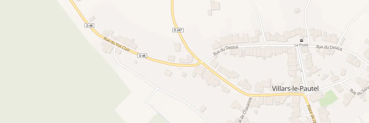 Plan du 20 Rue du Pot Clair à Villars-le-Pautel