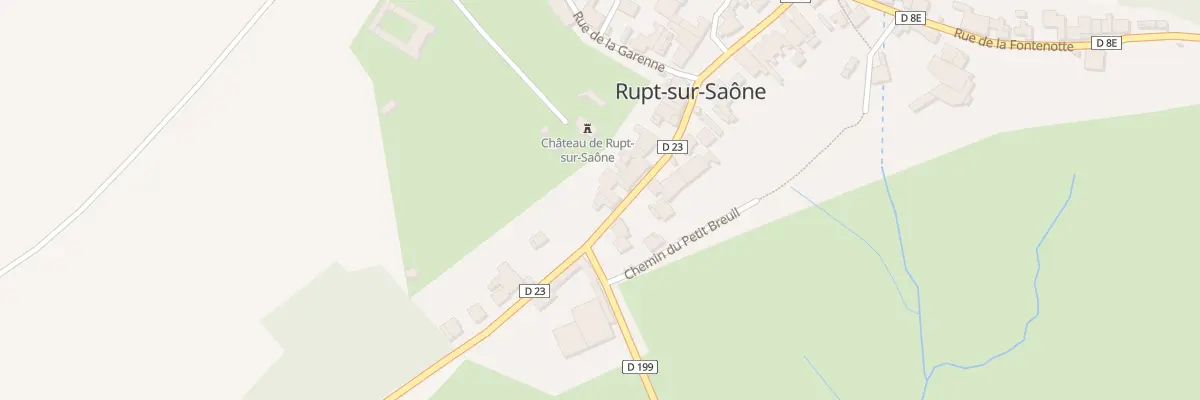 Plan du 14 Rue du Paquis à Rupt-sur-Saône
