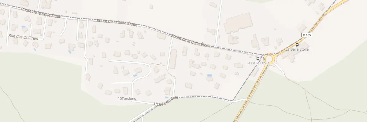Plan du 48 Rte de la Belle Étoile à Grandfontaine