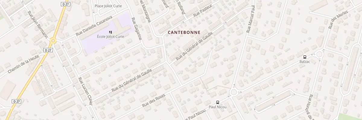 Plan du 68 Rue du Général de Gaulle à Villerupt