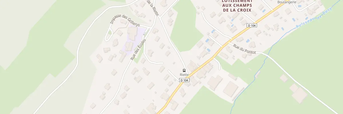 Plan du 3 Rue de la Riette à Vorges-les-Pins