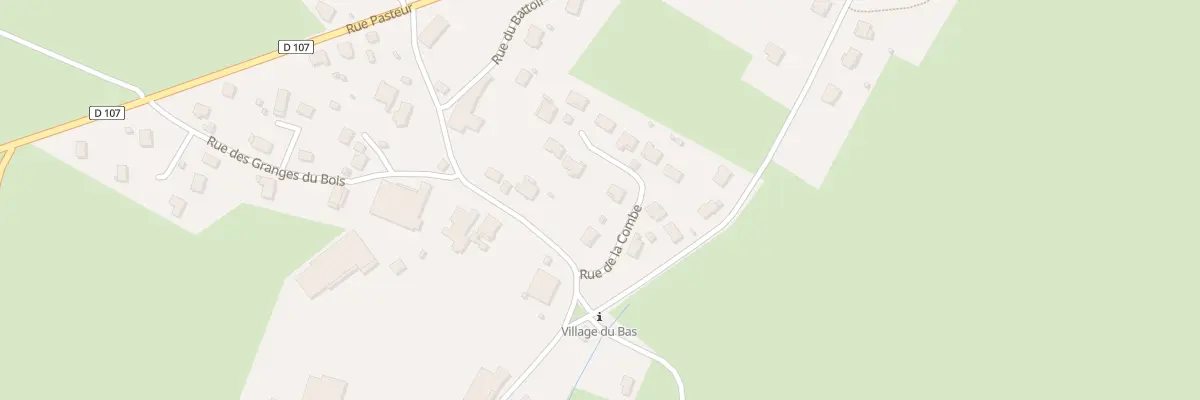 Plan du 3 Rue de la Combe à Andelot-en-Montagne