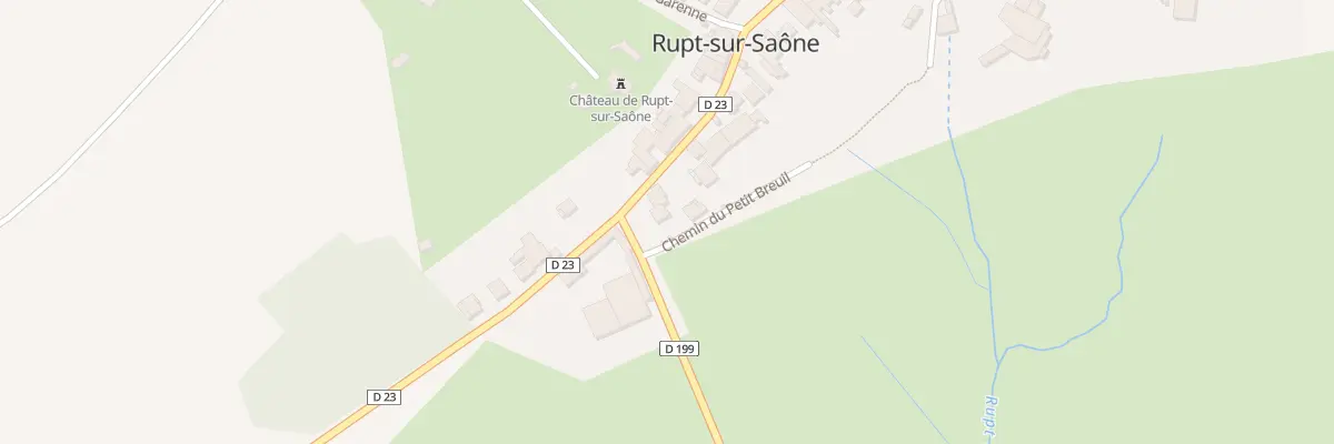 Plan du 11B Rue du Paquis à Rupt-sur-Saône