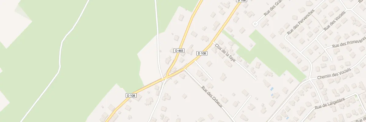 Plan du 3 Rue de la Faye à Serre-les-Sapins