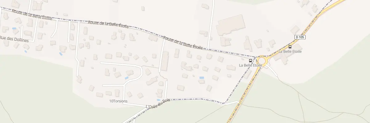 Plan du 50D Rte de la Belle Étoile à Grandfontaine