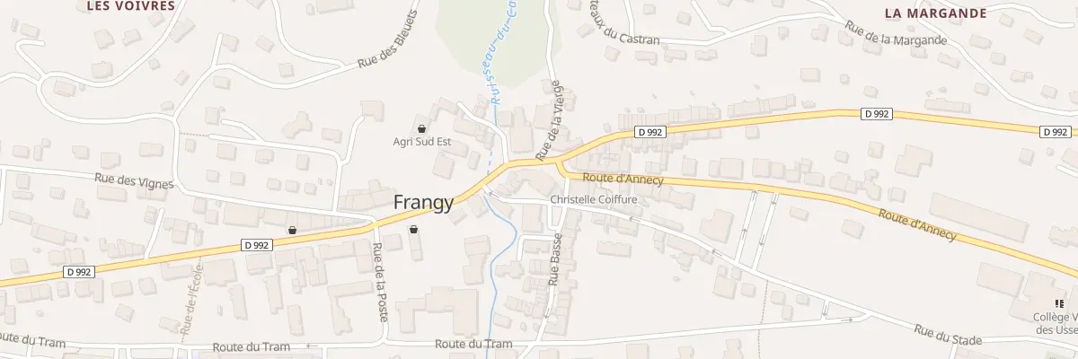 Plan du 98 Pl de l’Eglise à Frangy