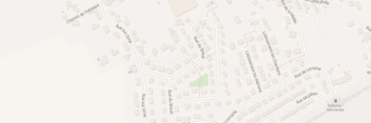Plan du 9 Rue du Breuil à Valleroy