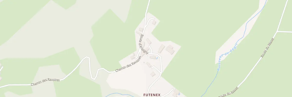 Plan du 226 Rte d’Ansigny à Entrelacs