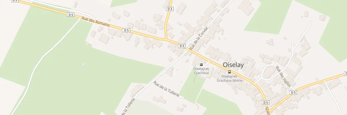 Plan du 4 Gr Grande Rue à Oiselay-et-Grachaux