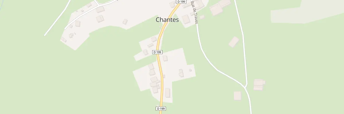 Plan du 8 Rue de Cubry à Chantes
