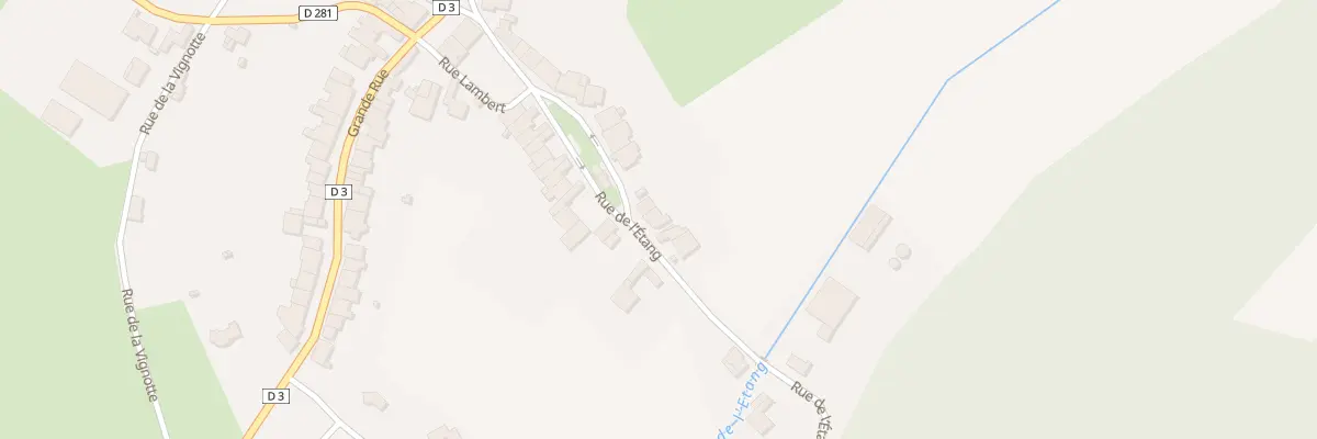 Plan du 23 Rue de l’Etang à Arbecey