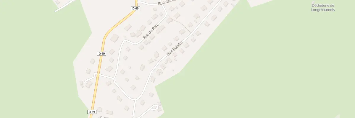 Plan du 14 Rue Balafin à Longchaumois