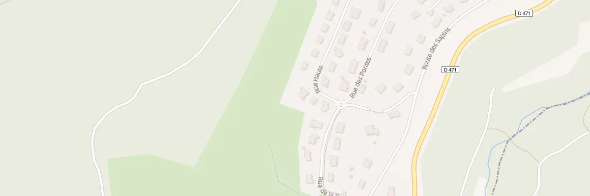 Plan du 22 Rue Haute à Équevillon