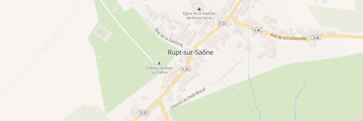 Plan du 4A Rue du Paquis à Rupt-sur-Saône
