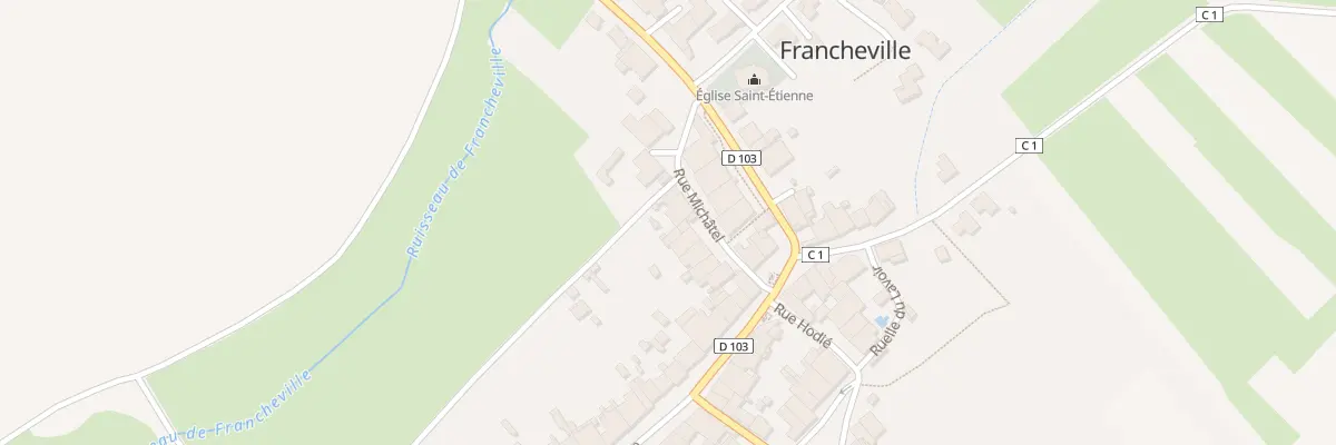 Plan du 11 Rue Michatel à Francheville