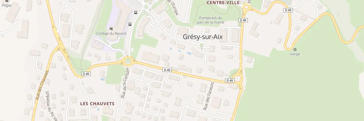 Plan du 158 Mte de la Guicharde à Grésy-sur-Aix