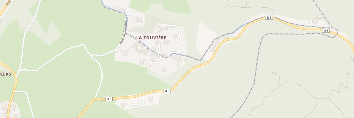 Plan du 165 Rue de la Touvière à Chambéry