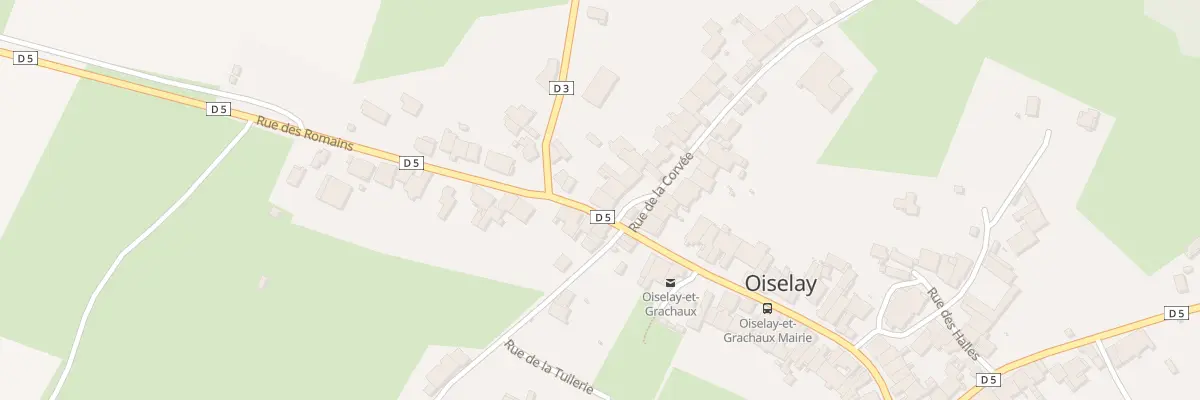 Plan du 1 Rue de la Corvée à Oiselay-et-Grachaux