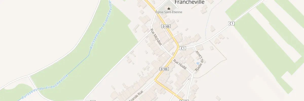 Plan du 5 Rue Michatel à Francheville