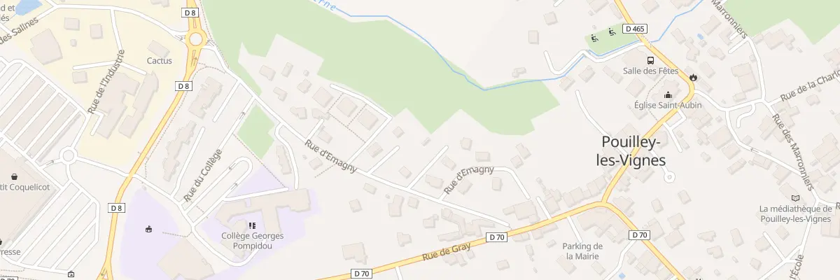 Plan du 10C Rue d’Emagny à Pouilley-les-Vignes