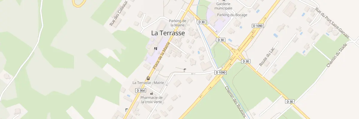 Plan du 139 Pl de la Mairie à La Terrasse