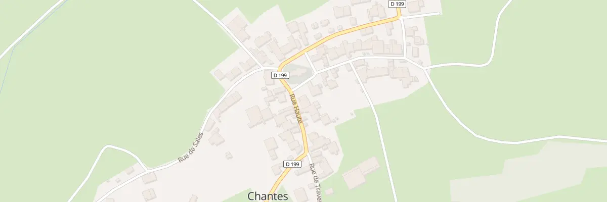 Plan du 2 Rue Haute à Chantes