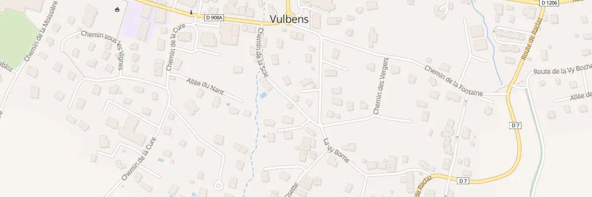 Plan du 29 All des Érables à Vulbens