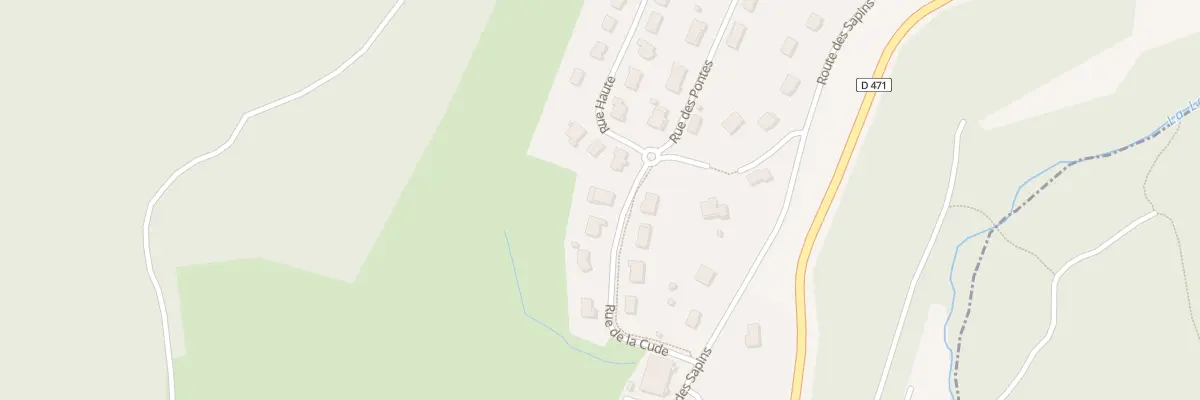 Plan du 2 Rue de la Cude à Équevillon