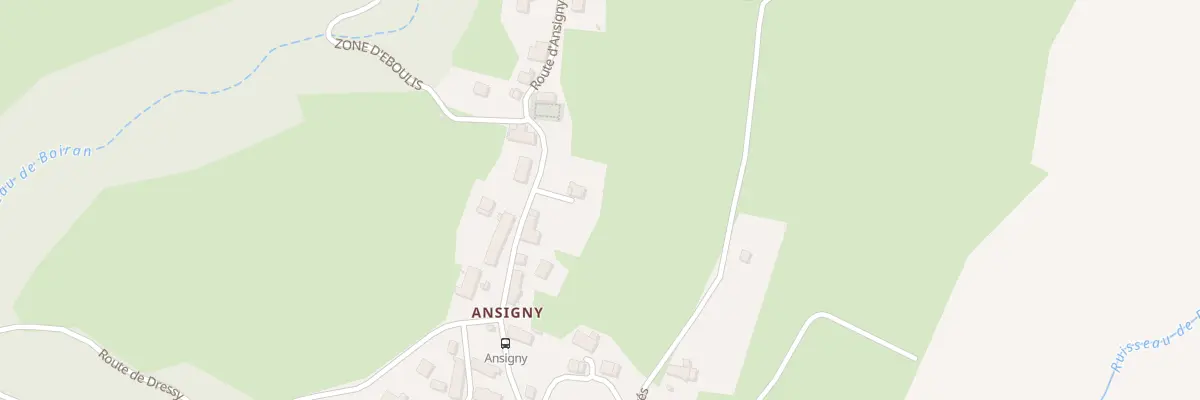 Plan du 1010 Rte d’Ansigny à Entrelacs