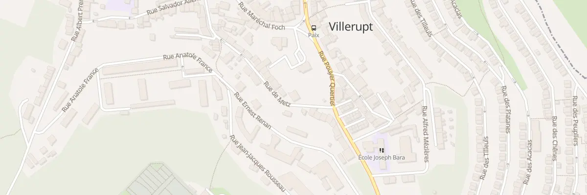 Plan du 32 Rue de Metz à Villerupt