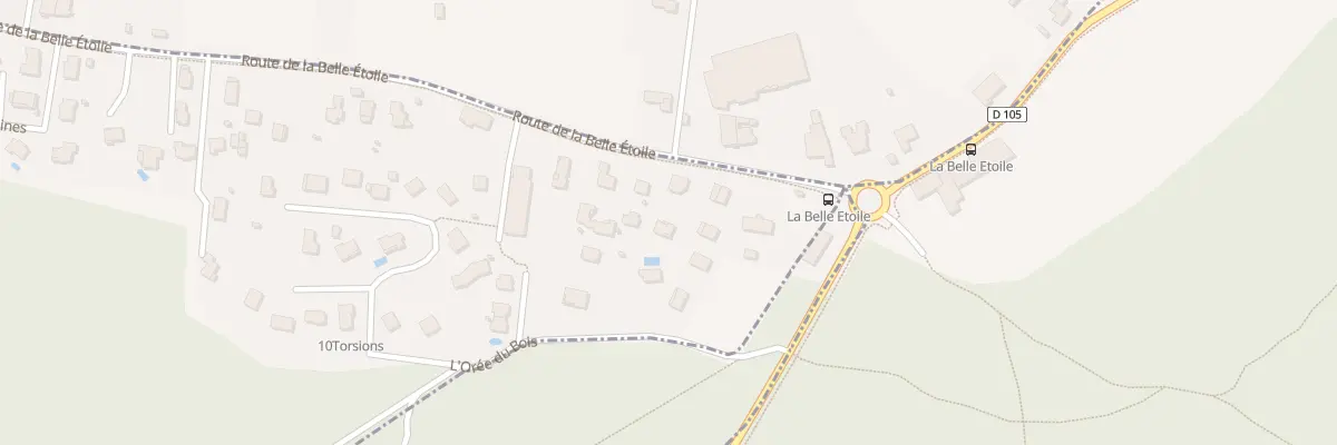 Plan du 54B La Belle Etoile à Grandfontaine