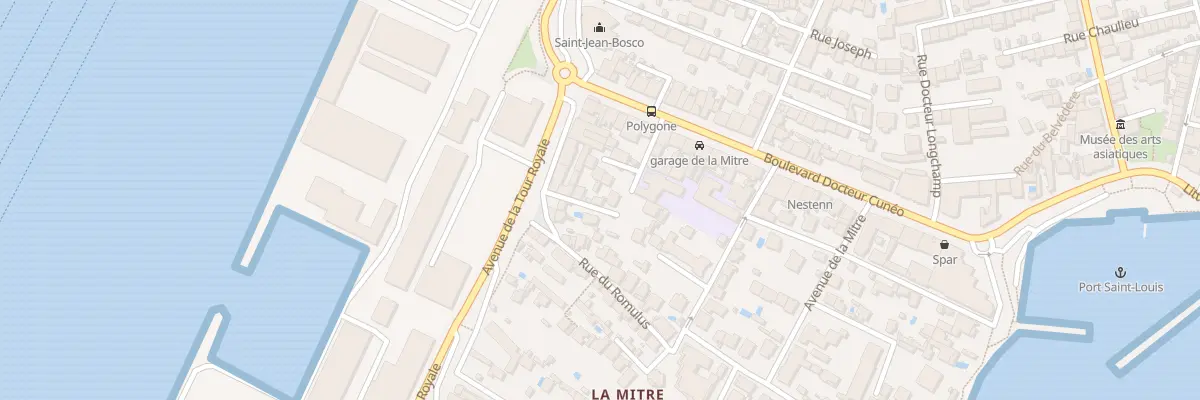 Plan du 45 Imp des Buissons à Toulon