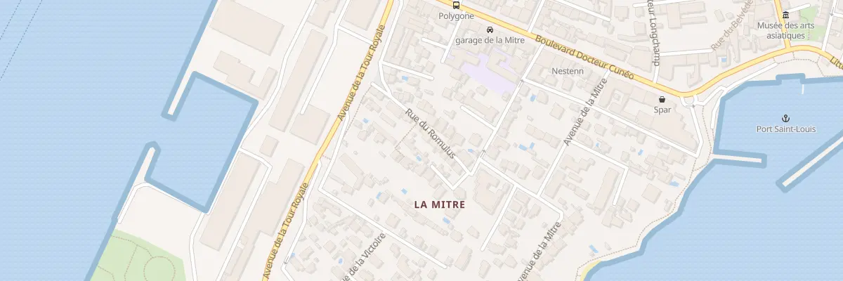 Plan du 68 Rue du Romulus à Toulon